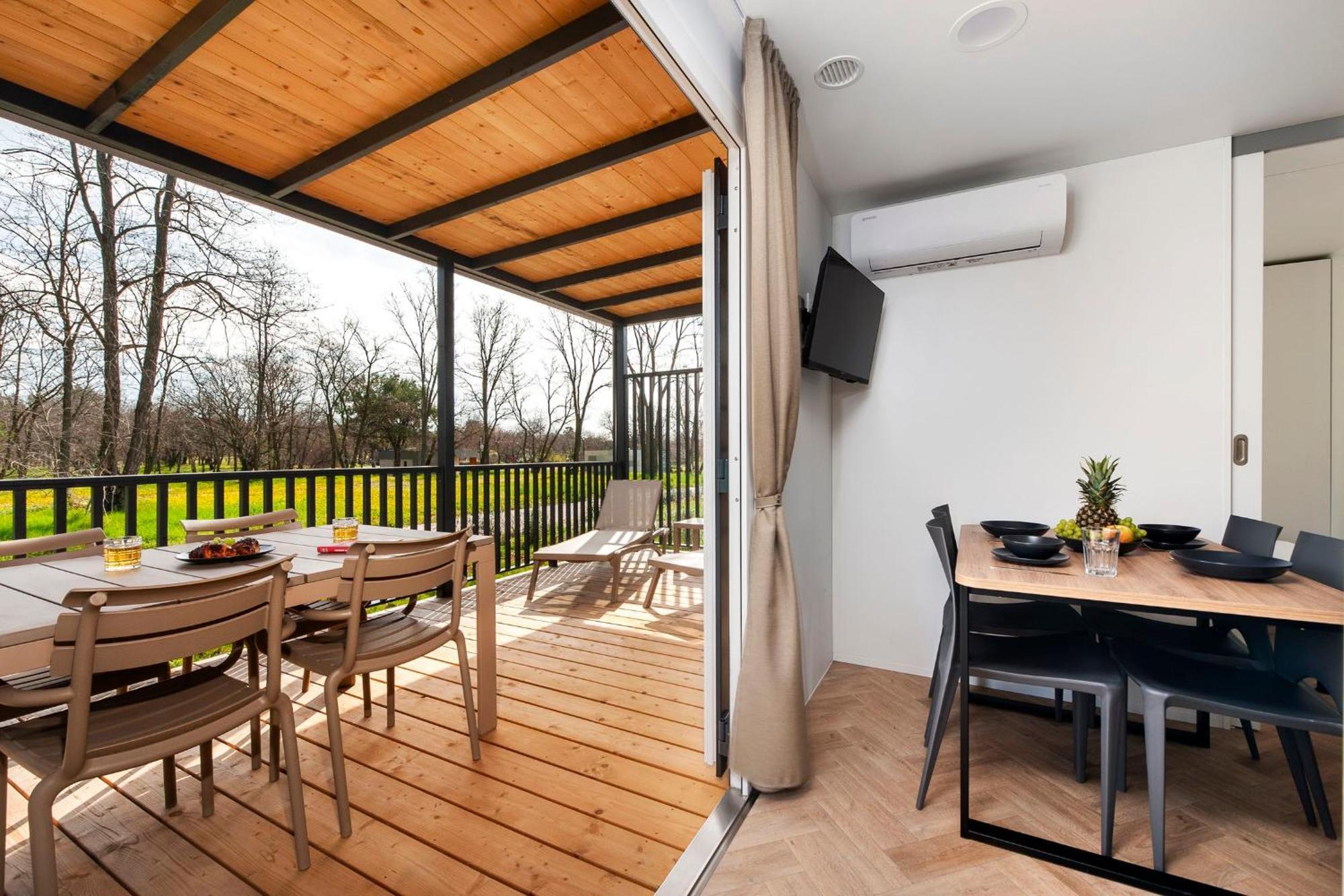 Mobile Homes Casapini In Fkk Camping Solaris Poreč Exteriör bild