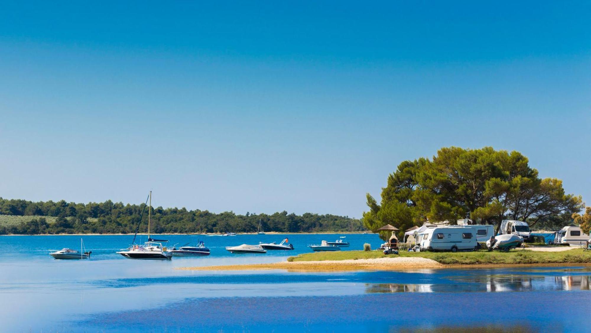 Mobile Homes Casapini In Fkk Camping Solaris Poreč Exteriör bild